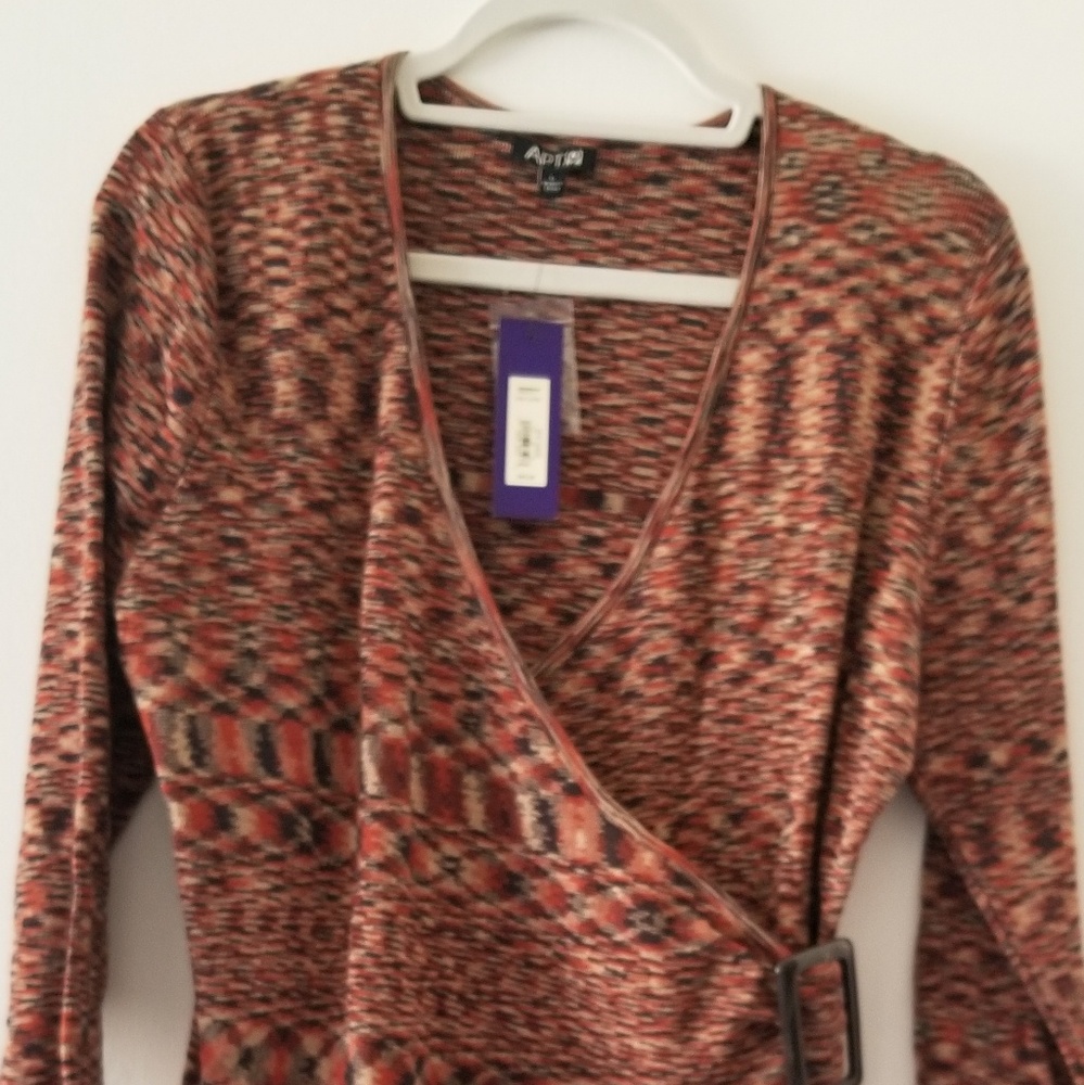 Apt 9 blouse multi color size large